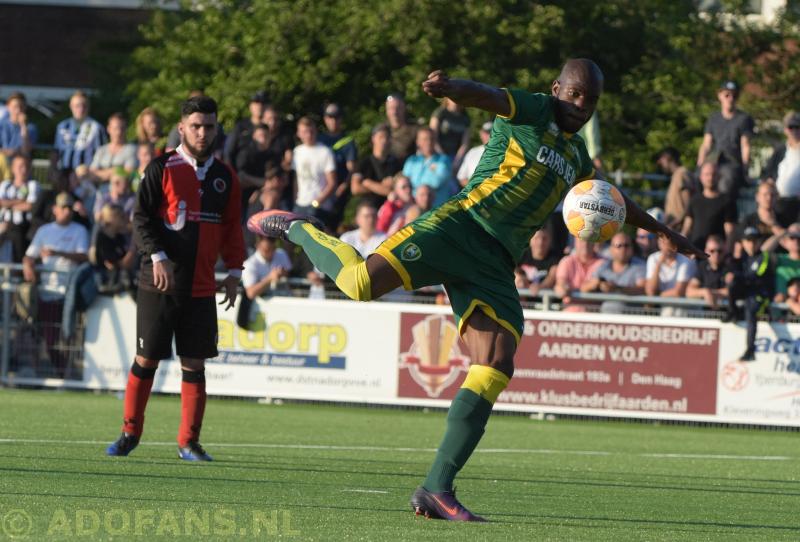 Hakeem Araba, ADO Den Haag , HVV Laakkwartier, oefenwedstrijd