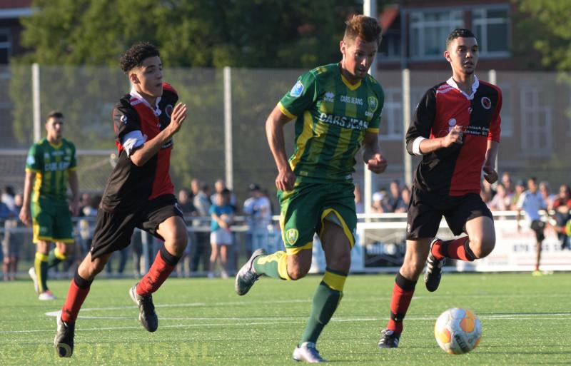 Thijmen Goppel, ADO Den Haag , HVV Laakkwartier, oefenwedstrijd