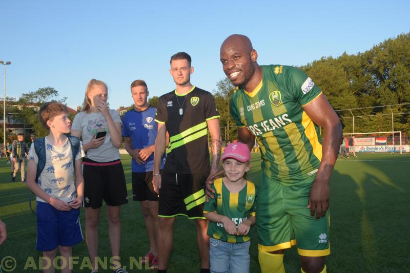 Hakeem Araba, ADO Den Haag , HVV Laakkwartier, oefenwedstrijd