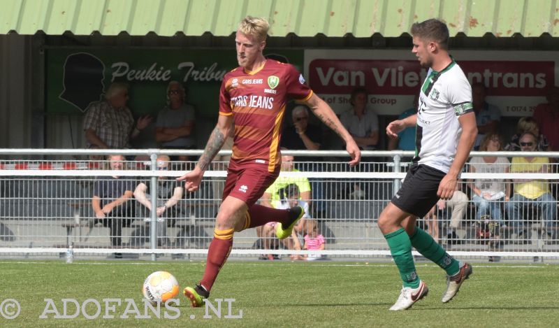 SVV Scheveningen, ADO Den Haag, oefenwedstrijd