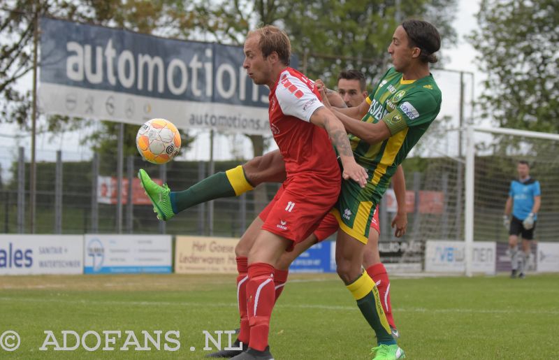 VV Goes, ADO Den Haag, oefenwedstrijd