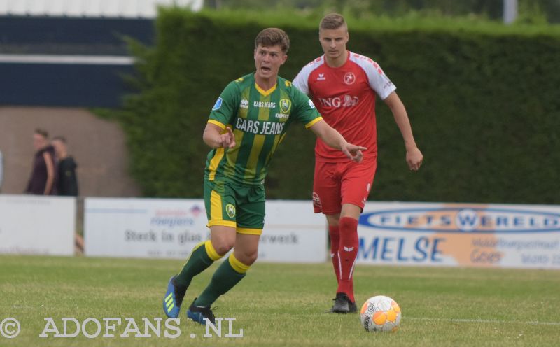 VV Goes, ADO Den Haag, oefenwedstrijd