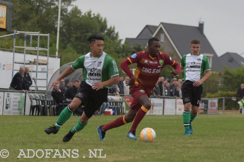 Sheraldo Becker, ADO Den Haag  VV WHS Sint-Annaland, Oefenwedstrijd