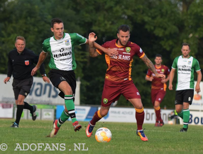 John Goosenses, ADO Den Haag  VV WHS Sint-Annaland, Oefenwedstrijd