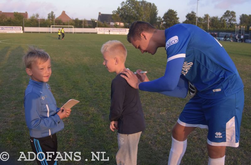 Fons Groenedijk, ADO Den Haag  VV WHS Sint-Annaland, Oefenwedstrijd