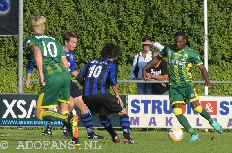 Sheraldo Becker, ADO Den Haag, De Jonge Spartaan, Oefenwedstrijd, trainingskamp