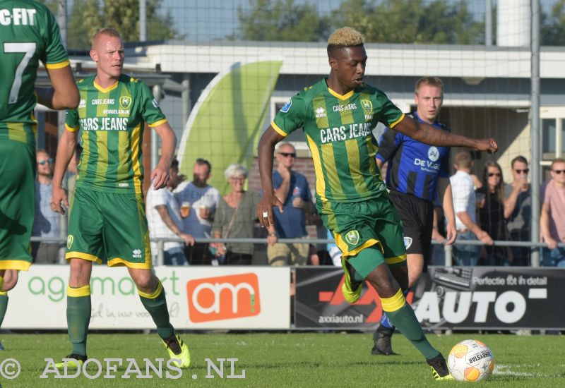 Shaquille Pinas, ADO Den Haag, De Jonge Spartaan, Oefenwedstrijd, trainingskamp