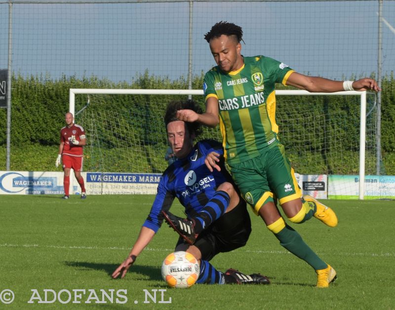 Trevor David, ADO Den Haag, De Jonge Spartaan, Oefenwedstrijd, trainingskamp