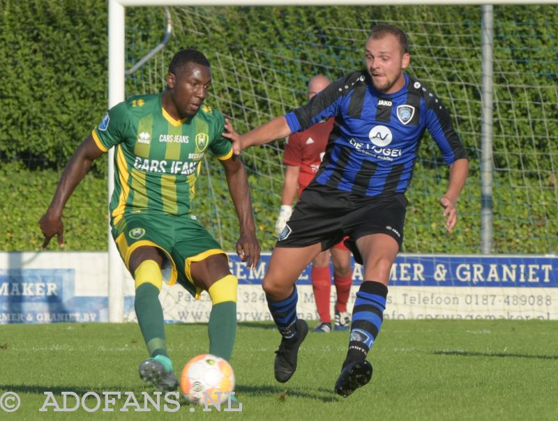 Sheraldo Becker, ADO Den Haag, De Jonge Spartaan, Oefenwedstrijd, trainingskamp