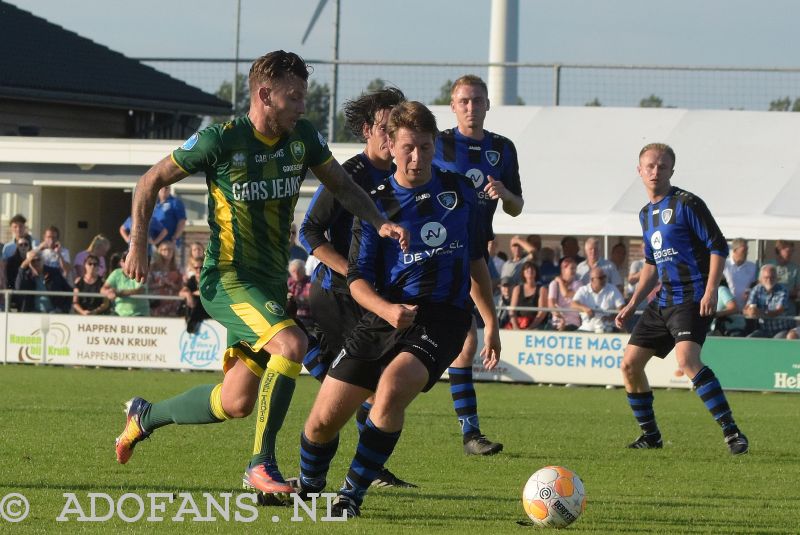 John Goosens, ADO Den Haag, De Jonge Spartaan, Oefenwedstrijd, trainingskamp