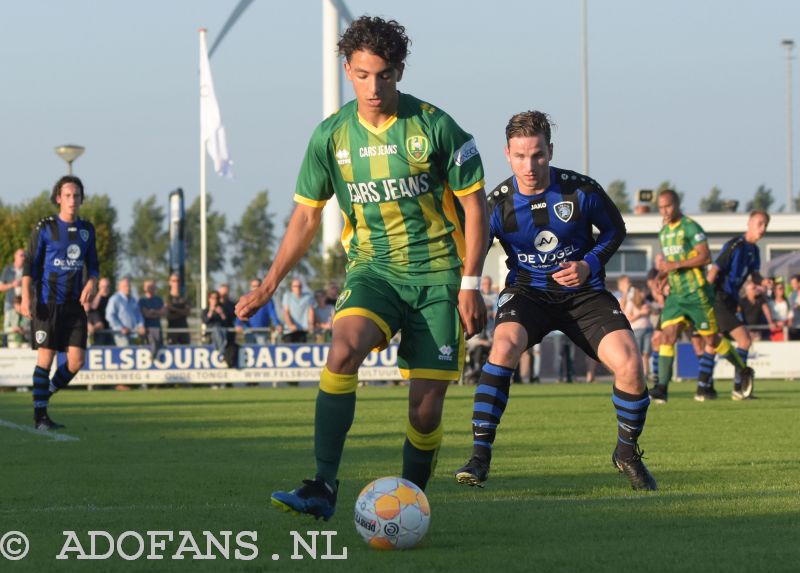 Yahya Boussakou, ADO Den Haag, De Jonge Spartaan, Oefenwedstrijd, trainingskamp