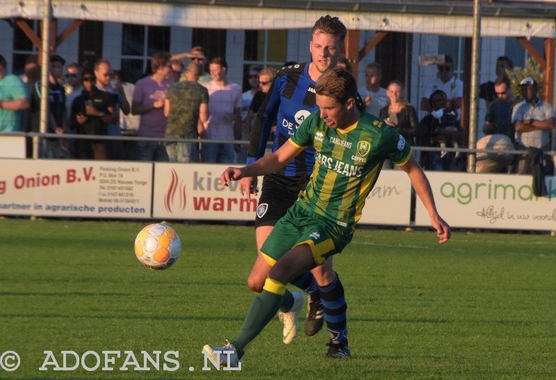 Thijmen Goppel, ADO Den Haag, De Jonge Spartaan, Oefenwedstrijd, trainingskamp