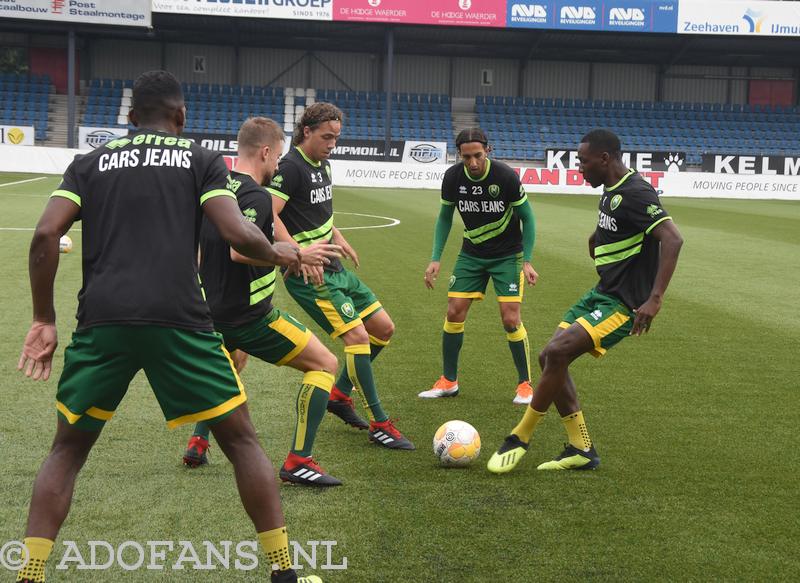 ADO Den Haag, SC Telstar, oefenwedstrijd, Velsen, El Khayati, Becker, Troupee