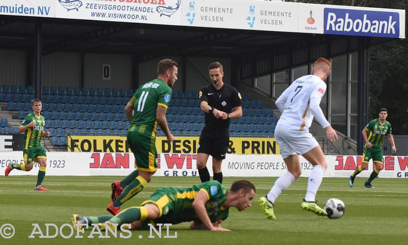 ADO Den Haag, SC Telstar, oefenwedstrijd, Velsen, Danny Gorter, Scheidsrechter Luuk Timmer