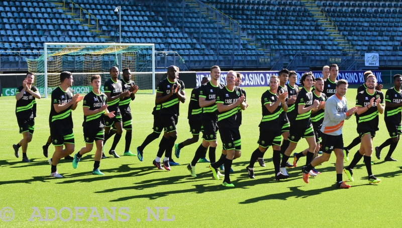 ADO Den Haag eerste training seizoen 2018-2019