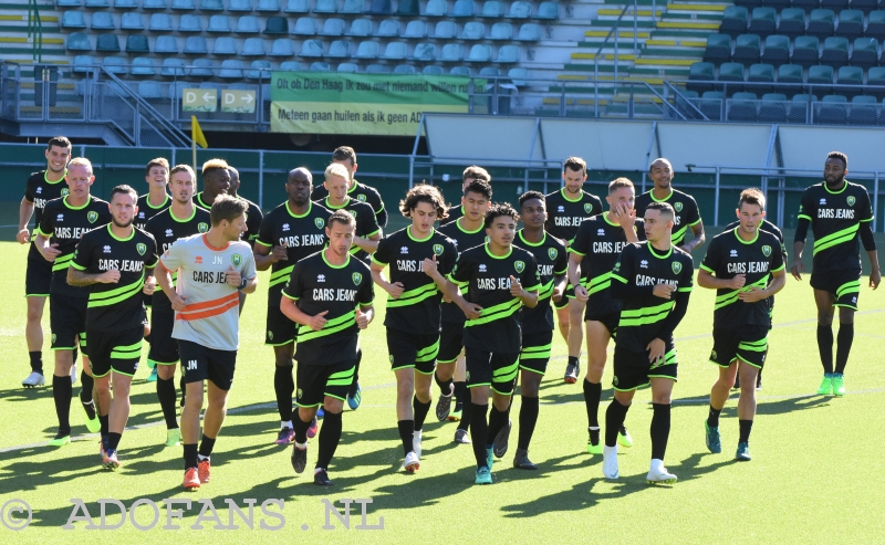 ADO Den Haag eerste training seizoen 2018-2019