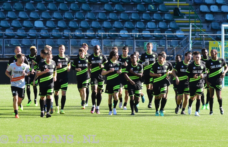 ADO Den Haag eerste training seizoen 2018-2019