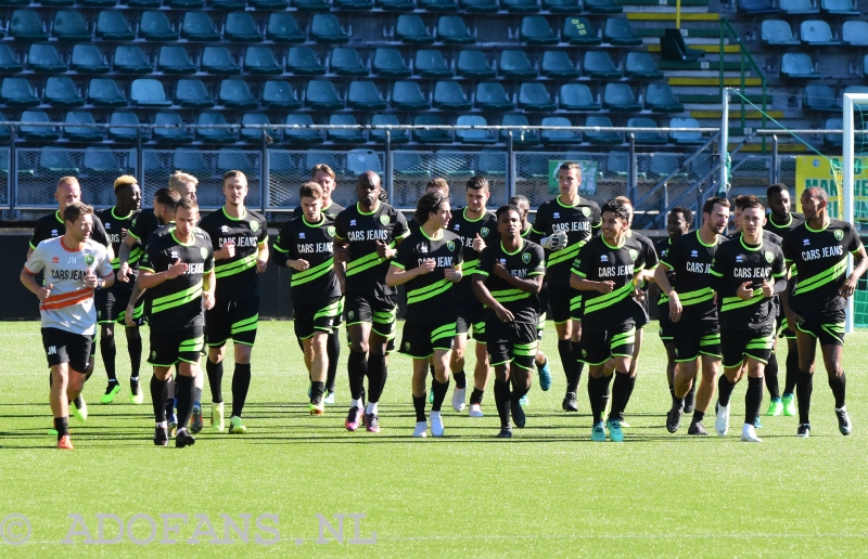 ADO Den Haag eerste training seizoen 2018-2019