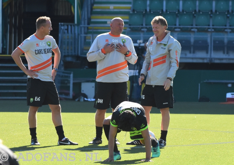 ADO Den Haag eerste training seizoen 2018-2019