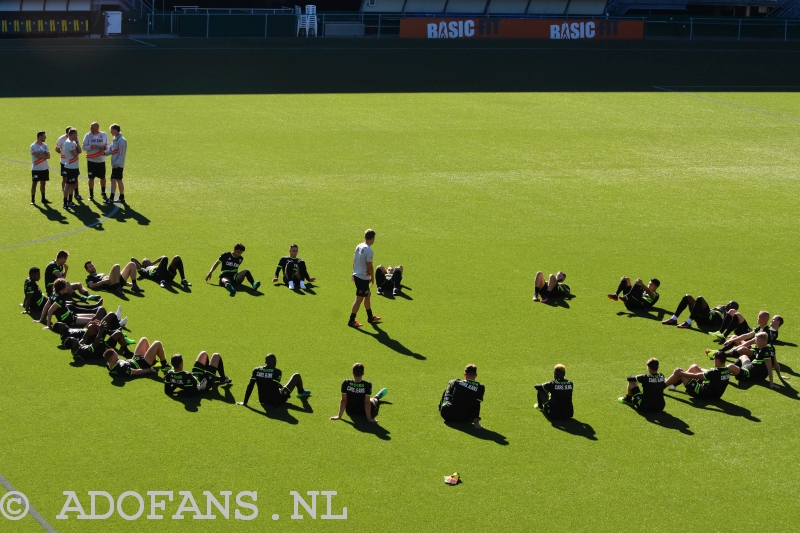 ADO Den Haag eerste training seizoen 2018-2019