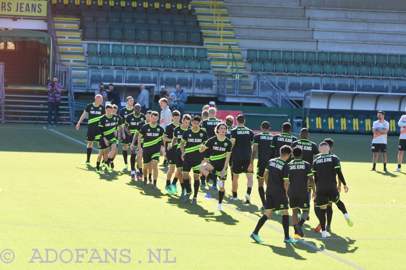 ADO Den Haag eerste training seizoen 2018-2019