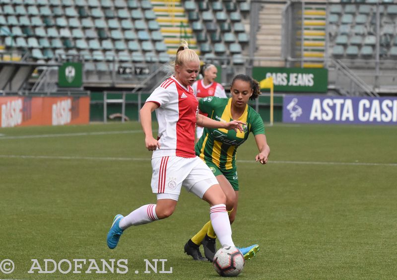  eredivisie vrouwen, ADO Den Haag, ajax