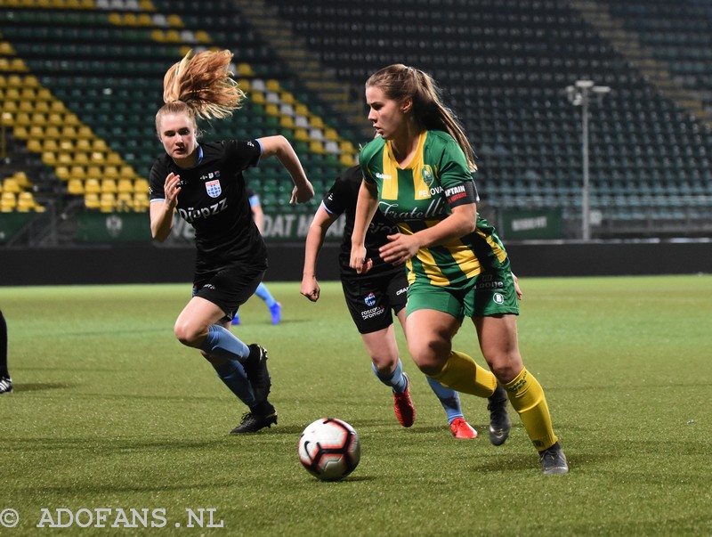 Vrouwenvoetbal ADO Den Haag PEC Zwolle playoffs