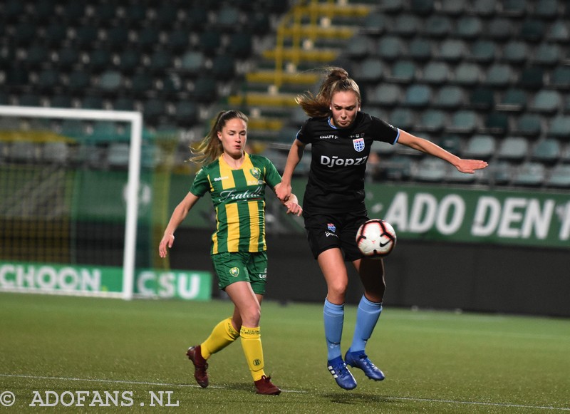 Vrouwenvoetbal ADO Den Haag PEC Zwolle playoffs