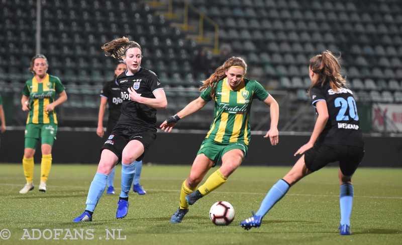 Vrouwenvoetbal ADO Den Haag PEC Zwolle playoffs