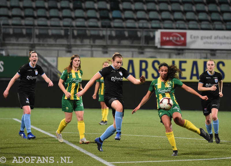 Vrouwenvoetbal ADO Den Haag PEC Zwolle playoffs