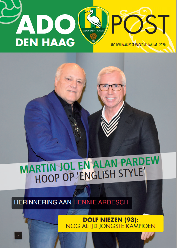 ADO Den Haag Magazine ADOpost januari 2020