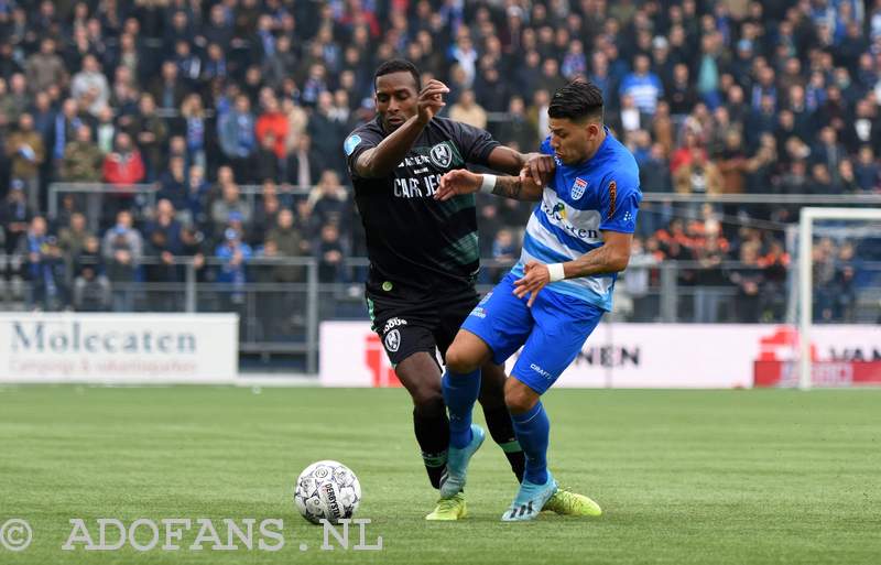 PEC Zwolle, ADO Den Haag, Eredivisie, speelronde 10 2019-2020