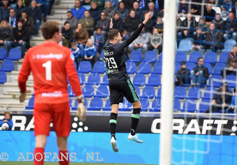 PEC Zwolle, ADO Den Haag, Eredivisie, speelronde 10 2019-2020