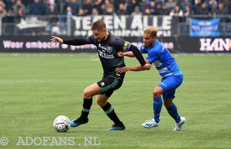 PEC Zwolle, ADO Den Haag, Eredivisie, speelronde 10 2019-2020