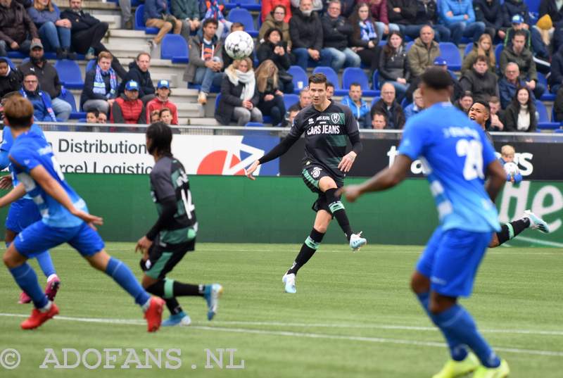 PEC Zwolle, ADO Den Haag, Eredivisie, speelronde 10 2019-2020