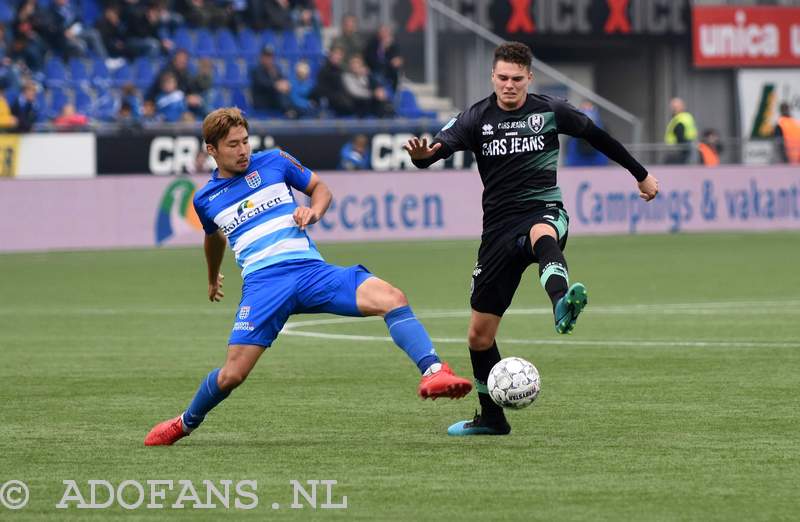 PEC Zwolle, ADO Den Haag, Eredivisie, speelronde 10 2019-2020