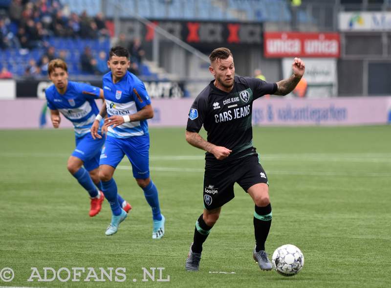 PEC Zwolle, ADO Den Haag, Eredivisie, speelronde 10 2019-2020