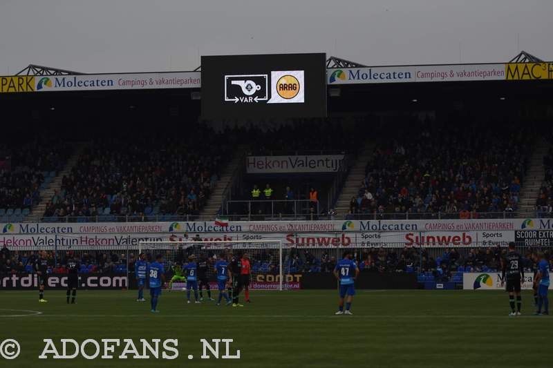 PEC Zwolle, ADO Den Haag, Eredivisie, speelronde 10 2019-2020