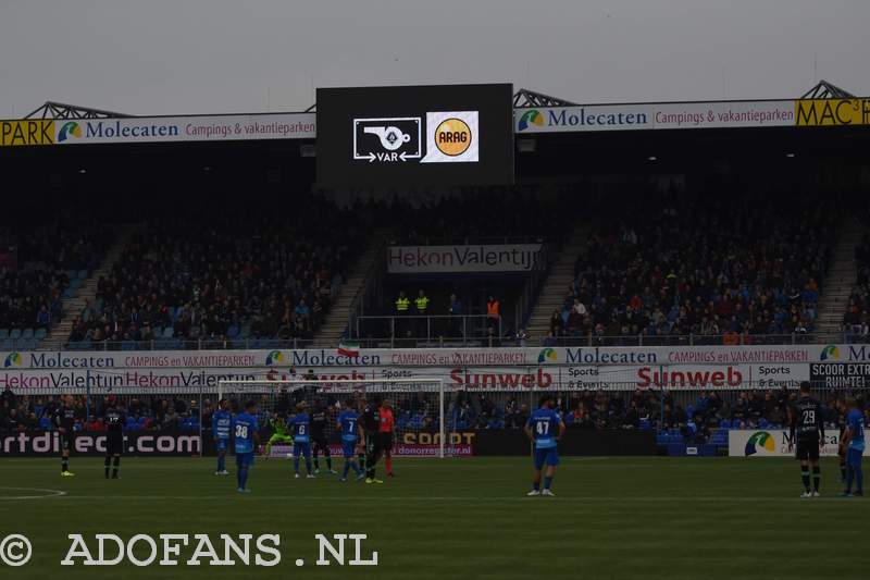 PEC Zwolle, ADO Den Haag, Eredivisie, speelronde 10 2019-2020