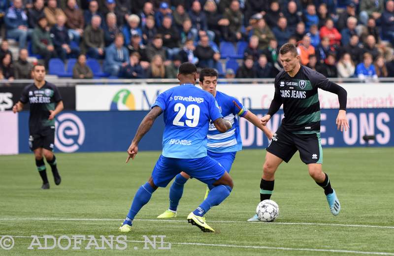 PEC Zwolle, ADO Den Haag, Eredivisie, speelronde 10 2019-2020