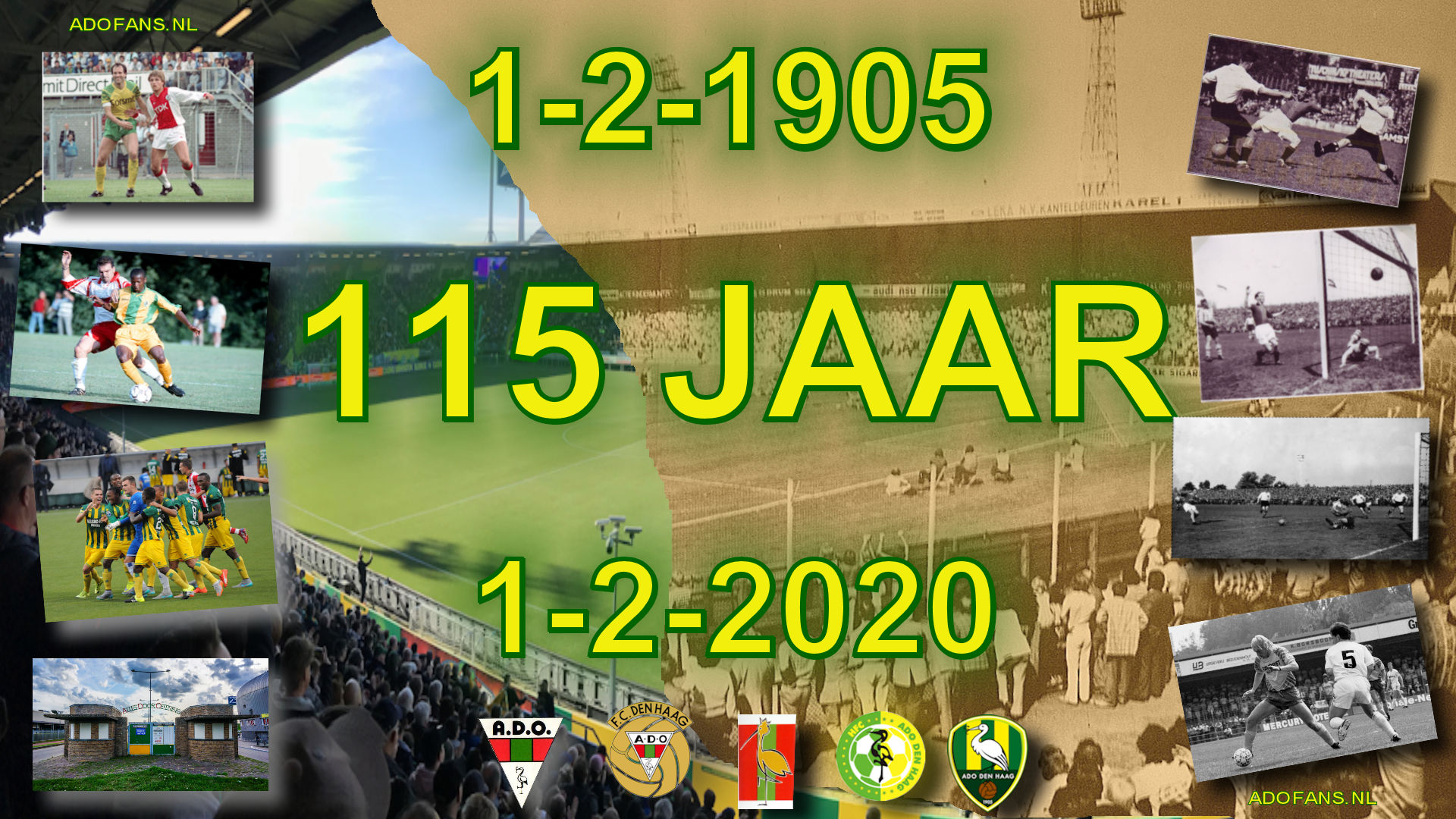ADO Den Haag 115 jaar jubileum