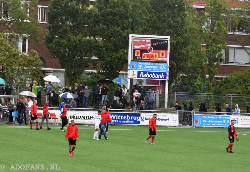 oefenwedstrijd HVV Laakkwartier ADO Den Haag