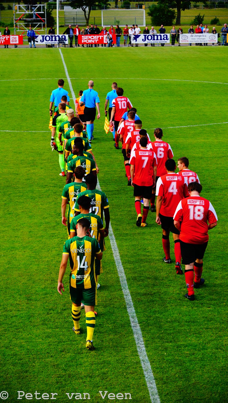 rcs Oostsouburg, ADO Den Haag Oefenwedstrijd