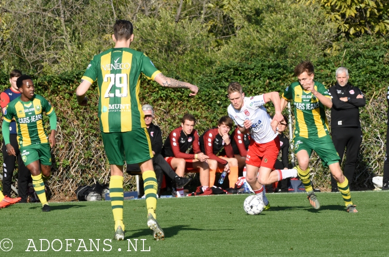 oefenwedstrijd ADO Den Haag VV Noordwijk