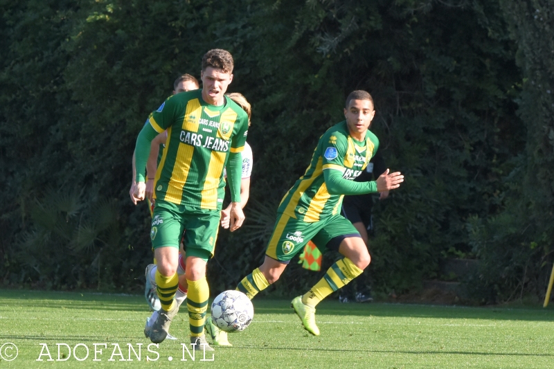 oefenwedstrijd ADO Den Haag VV Noordwijk