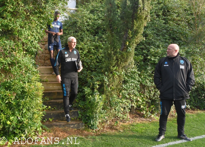 ado den haag trainingskamp spanje