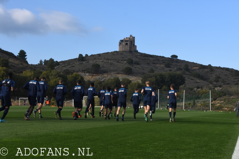 ado den haag trainingskamp spanje