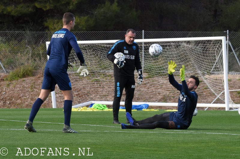 ado den haag trainingskamp spanje