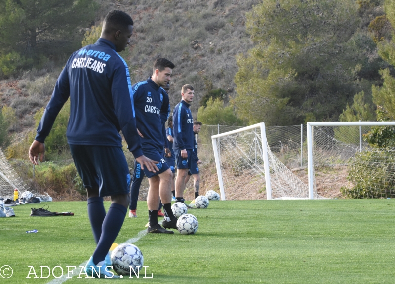 ado den haag trainingskamp spanje