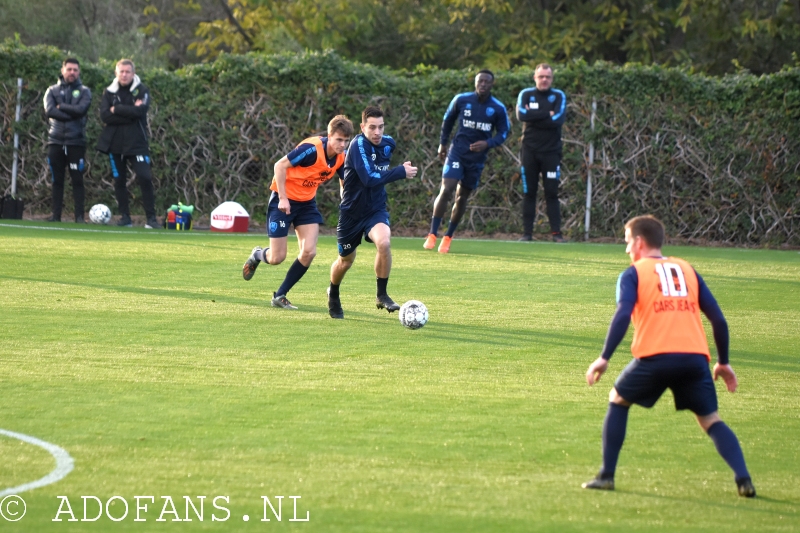 ado den haag trainingskamp spanje